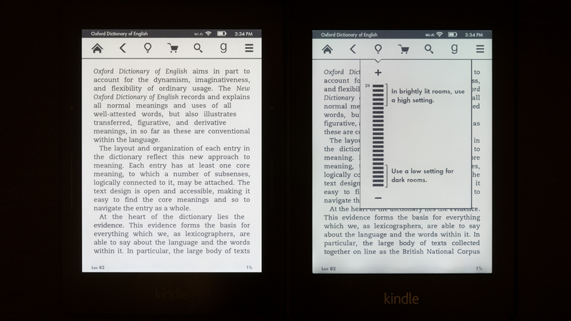 Illustration for article titled Just How Much Better Is Amazon's Kindle Voyage Screen?